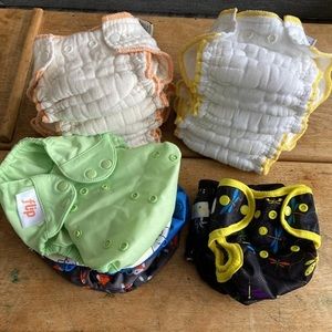 6 Diaper Covers (inserts not included)